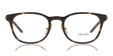 Prada PR 18TVF Asian Fit 2AU1O1 Eyeglasses in Tortoiseshell 